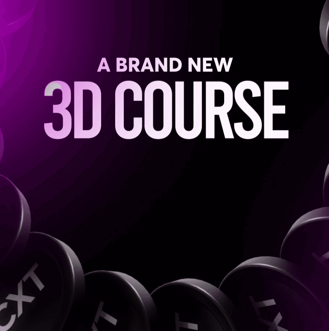 Artwork from the CXT Studios Blender course